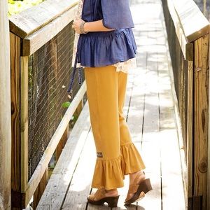 Matilda Jane NWT staycation big ruffles Medium